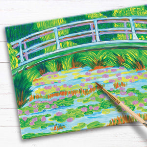 Paint by Number Museum Series - The Japanese Footbridge by Claude Monet