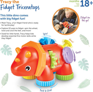 Tracy The Fidget Triceratops