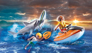 Playmobil Shark Attack and Rescue Boat