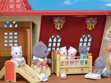 Load image into Gallery viewer, Calico Critters Red Roof Tower Home
