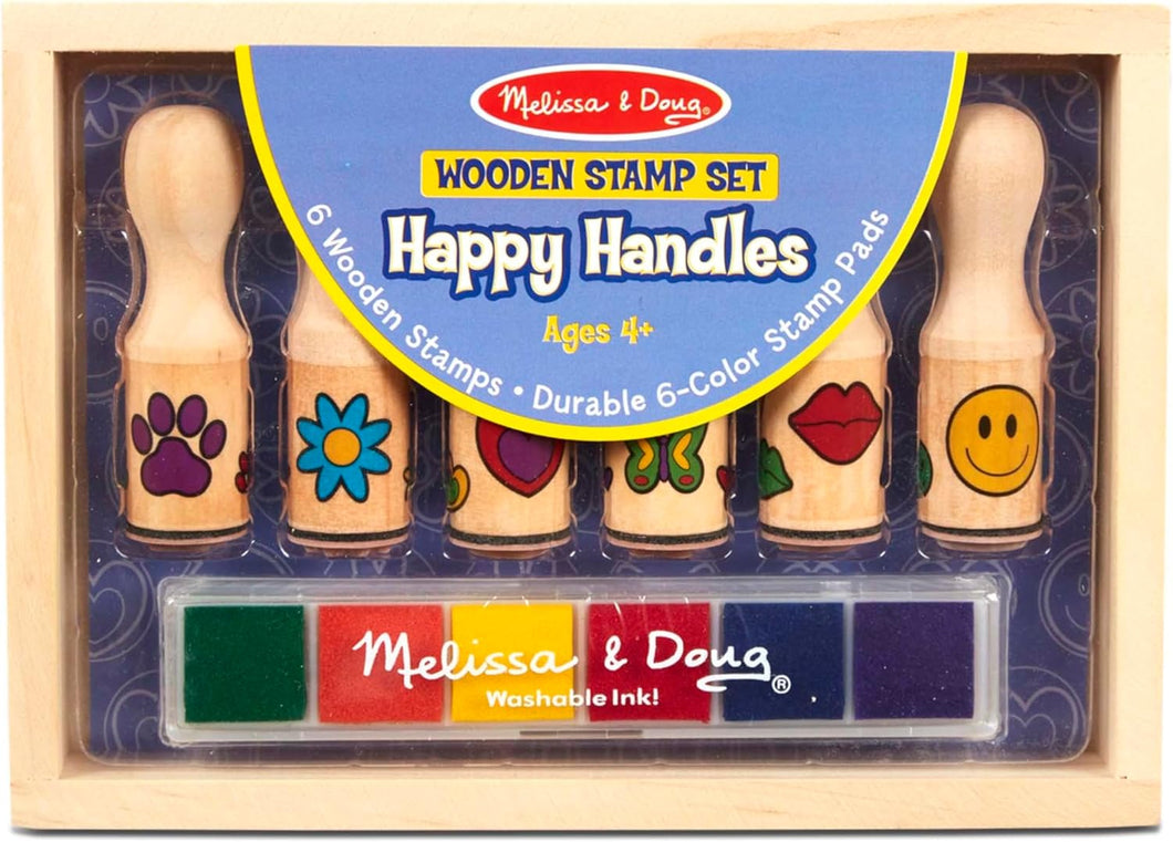 Happy Handles Wooden Stamp Set