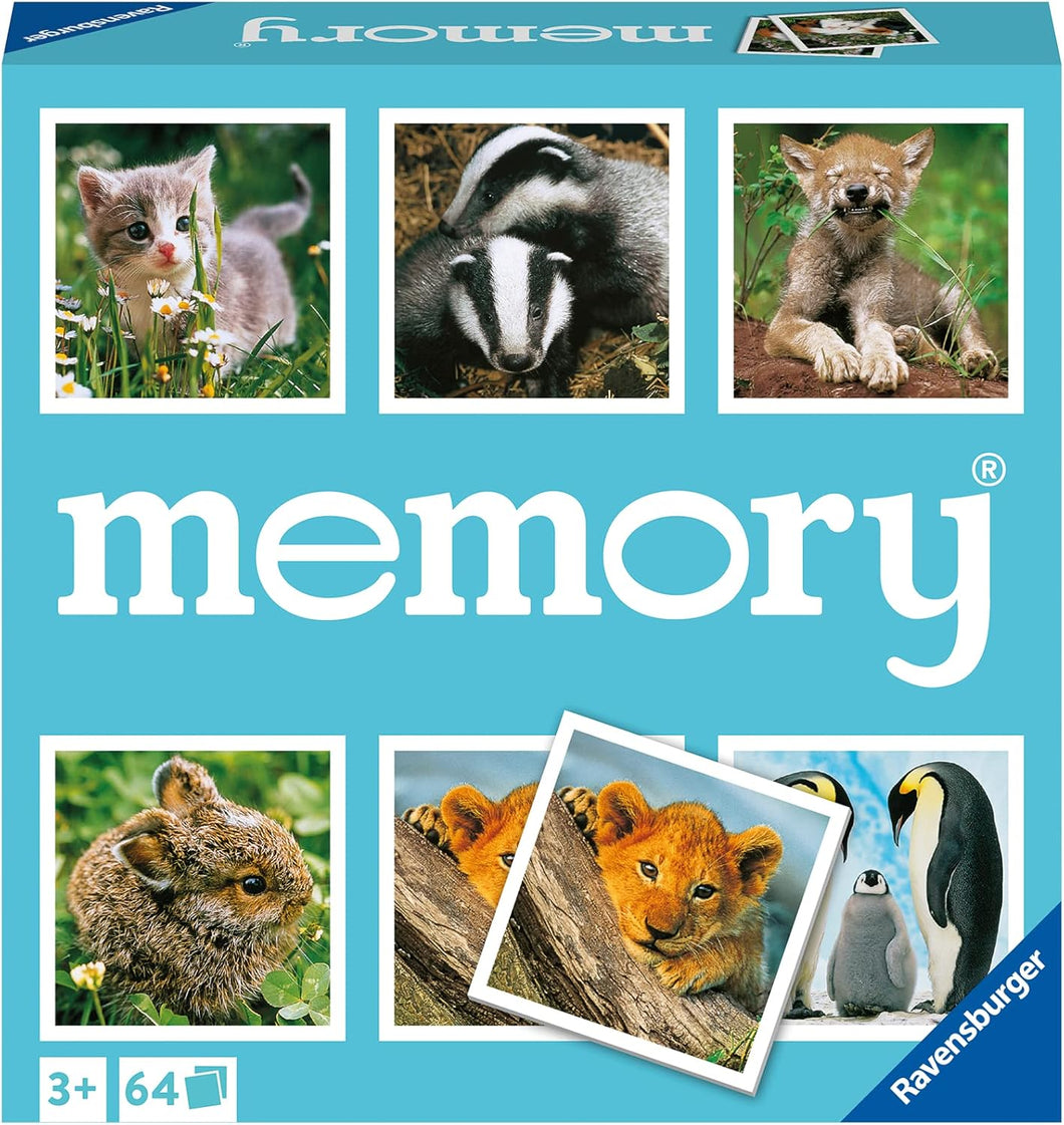 Animal Babies Memory Game