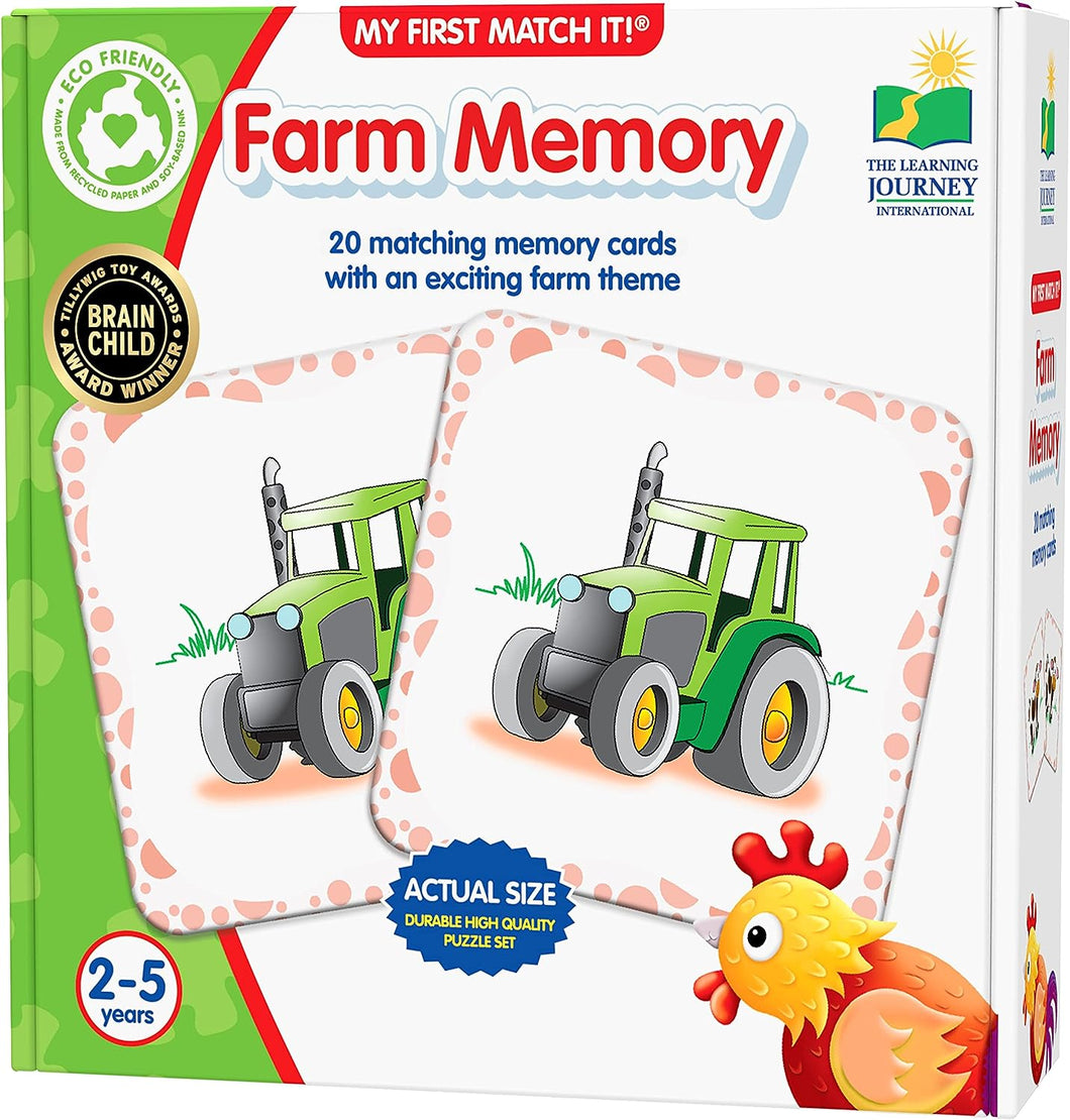 My First Memory Game - Farm
