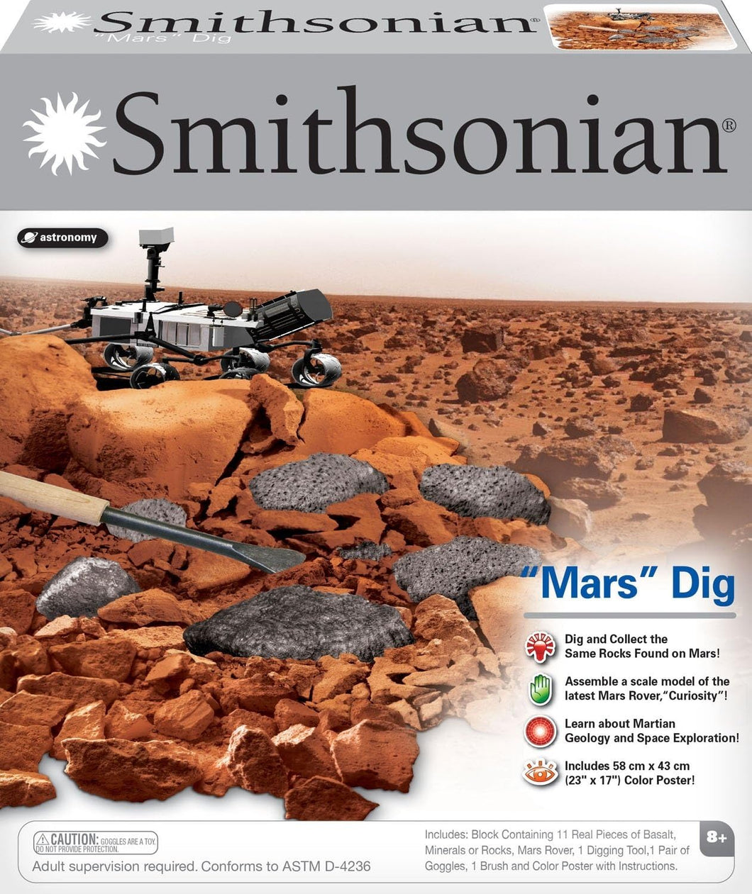 Smithsonian Science Activities Mars Dig