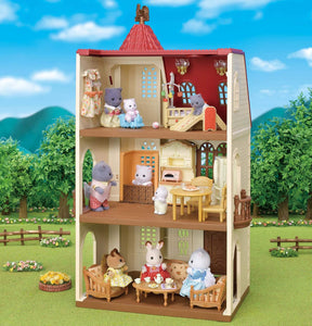 Calico Critters Red Roof Tower Home