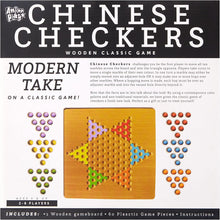 Load image into Gallery viewer, Chinese Checkers Wooden Game Set
