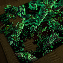 Load image into Gallery viewer, Outer Space Glow-in-The-Dark  Floor Puzzle
