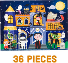 Load image into Gallery viewer, Spooky House – 36 Piece Jigsaw Puzzle to Go
