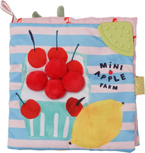 Load image into Gallery viewer, Mini-Apple Farm Soft Activity Crinkle Book

