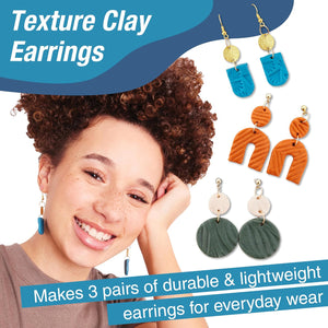 Texture Clay Earring Making Kit