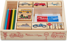 Load image into Gallery viewer, Wooden Stamp Set: Vehicles
