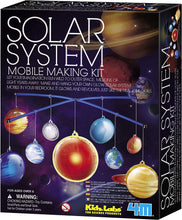 Load image into Gallery viewer, Glow-in-the-Dark Solar System Mobile Making Kit
