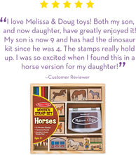 Load image into Gallery viewer, Wooden Stamp Activity Set: Horse Stable
