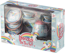 Load image into Gallery viewer, Unicorn Tin Tea Set
