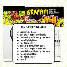 Load image into Gallery viewer, Graffiti Lettering Street Art Kit
