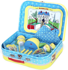 Madeline Collection | 23-Piece Kids Tin Tea Set Toy