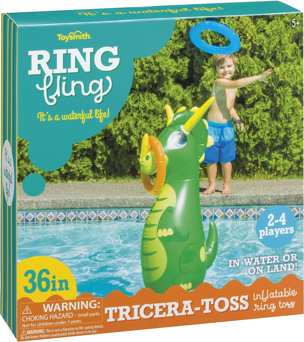 Tricera-Toss Inflatable Pool Ring