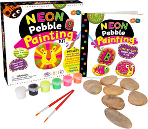 Neon Pebble Painting Kit