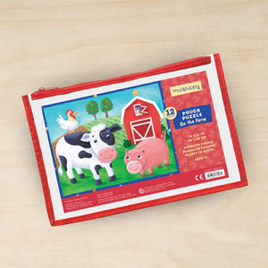 On the Farm Pouch Puzzle – 12 Pieces