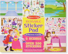 Load image into Gallery viewer, Reusable Sticker Pad: Princess Castle
