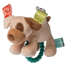 Load image into Gallery viewer, Buddy Dog Taggies Soft Baby Rattle
