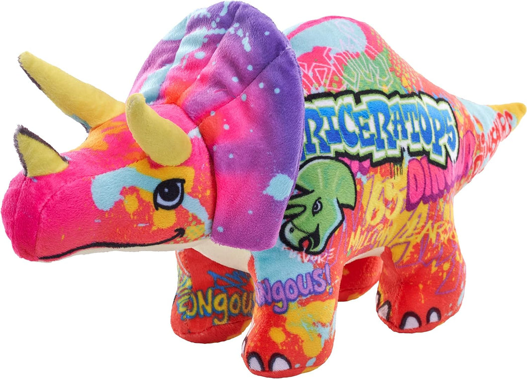 Graffiti Dino. - Triceratops