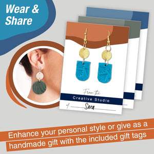 Texture Clay Earring Making Kit