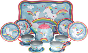 Unicorn Tin Tea Set