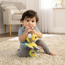 Load image into Gallery viewer, Buzzy The Bee - Crinkle Car Seat Toys and Stroller Toys
