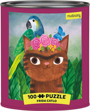 Load image into Gallery viewer, Frida Catlo Artsy Cat Puzzle
