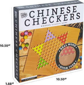 Chinese Checkers Wooden Game Set