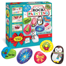 Load image into Gallery viewer, Holiday Hide Seek Rock Painting Kit
