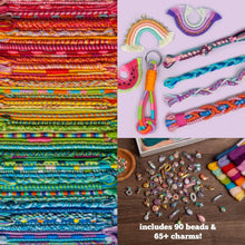 Load image into Gallery viewer, Loopdedoo Deluxe DIY Friendship Bracelet Maker Kit
