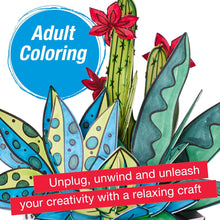Load image into Gallery viewer, Pop Up Coloring Bouquet: Succulent
