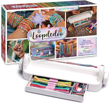 Load image into Gallery viewer, Loopdedoo Deluxe DIY Friendship Bracelet Maker Kit
