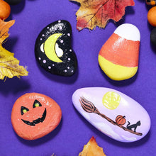 Load image into Gallery viewer, Hide and Seek Halloween Rock Painting Kit
