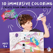 Load image into Gallery viewer, Wonder Worlds 3D Coloring Craft Kit: Outer Space
