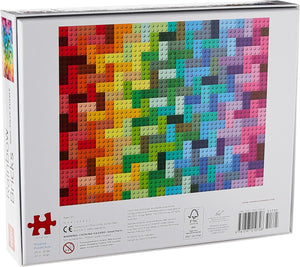 Lego Rainbow Bricks Puzzle: 1000-piece