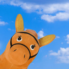 Load image into Gallery viewer, Bouncy Pals Brown Hopping Horse
