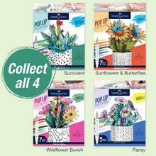 Load image into Gallery viewer, Pop Up Coloring Bouquet: Succulent
