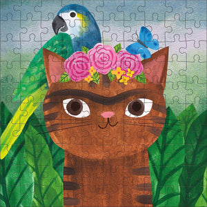 Frida Catlo Artsy Cat Puzzle