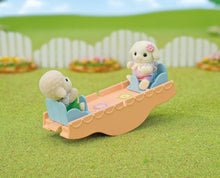 Load image into Gallery viewer, Calico Critters Rainbow Fun Nursery Bus
