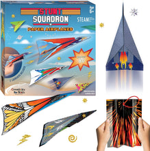 Load image into Gallery viewer, Stunt Squadron Fold &amp; Launch Paper Airplanes
