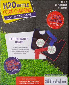 H2O Battle Color Changing Water Tag Game