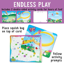 Load image into Gallery viewer, Sensory Squish Bag: Butterfly Garden
