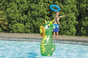 Tricera-Toss Inflatable Pool Ring