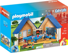 Load image into Gallery viewer, Playmobil Take Along School House Playset
