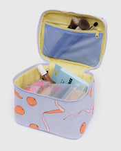 Load image into Gallery viewer, Baggu Large Cosmetic Case - Apricots &amp; Ribbons
