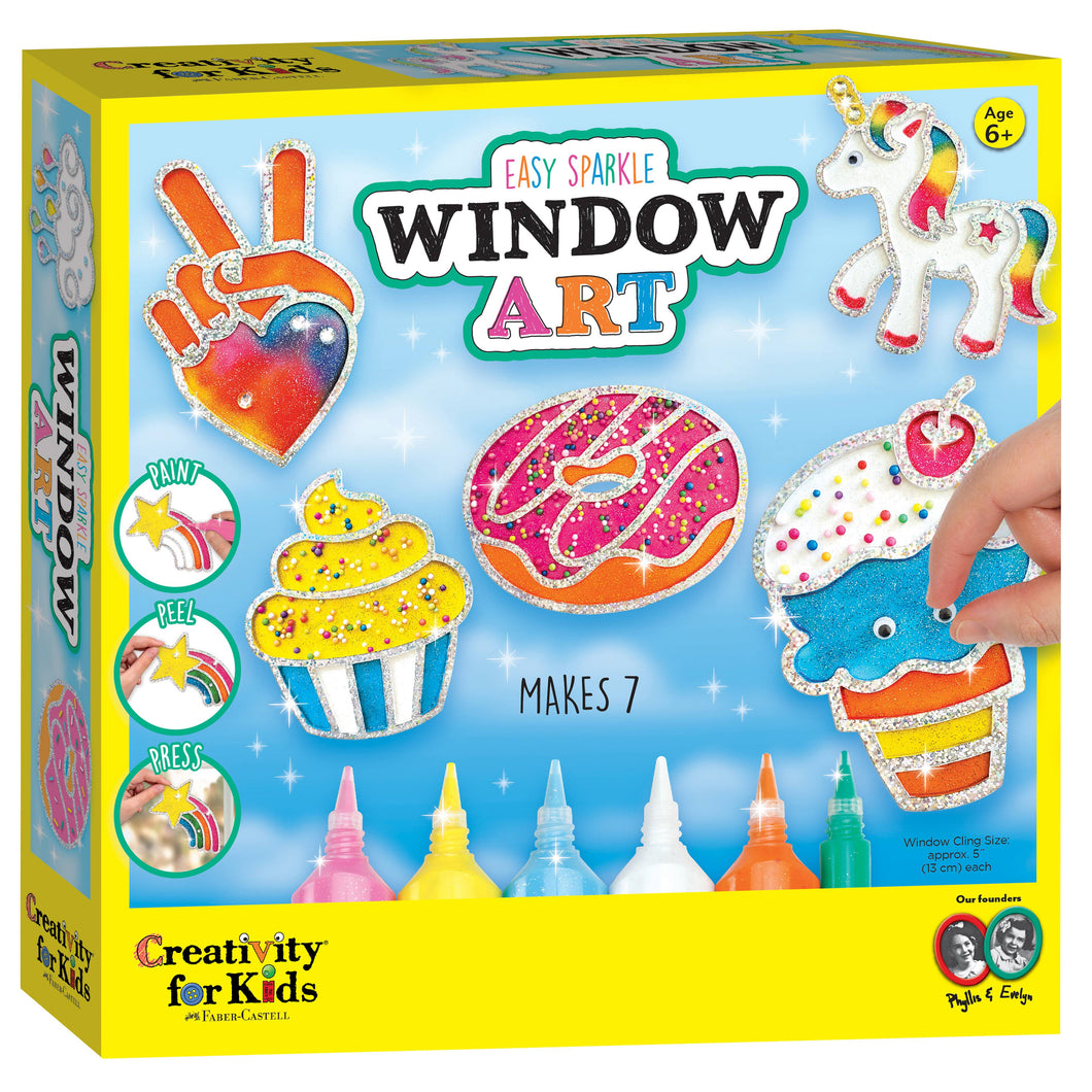 Easy Sparkle Window Art