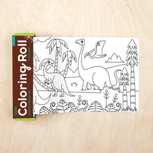 Load image into Gallery viewer, Mighty Dinosaurs Coloring Roll
